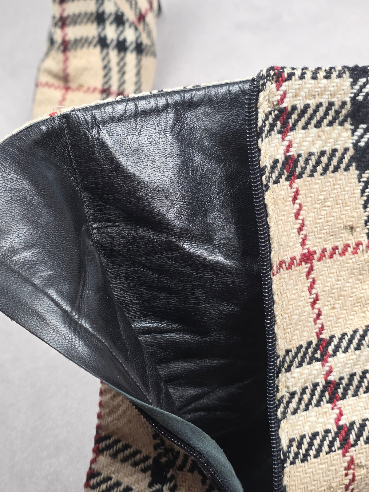 Bottines en tweed Burberry vintage 40.5