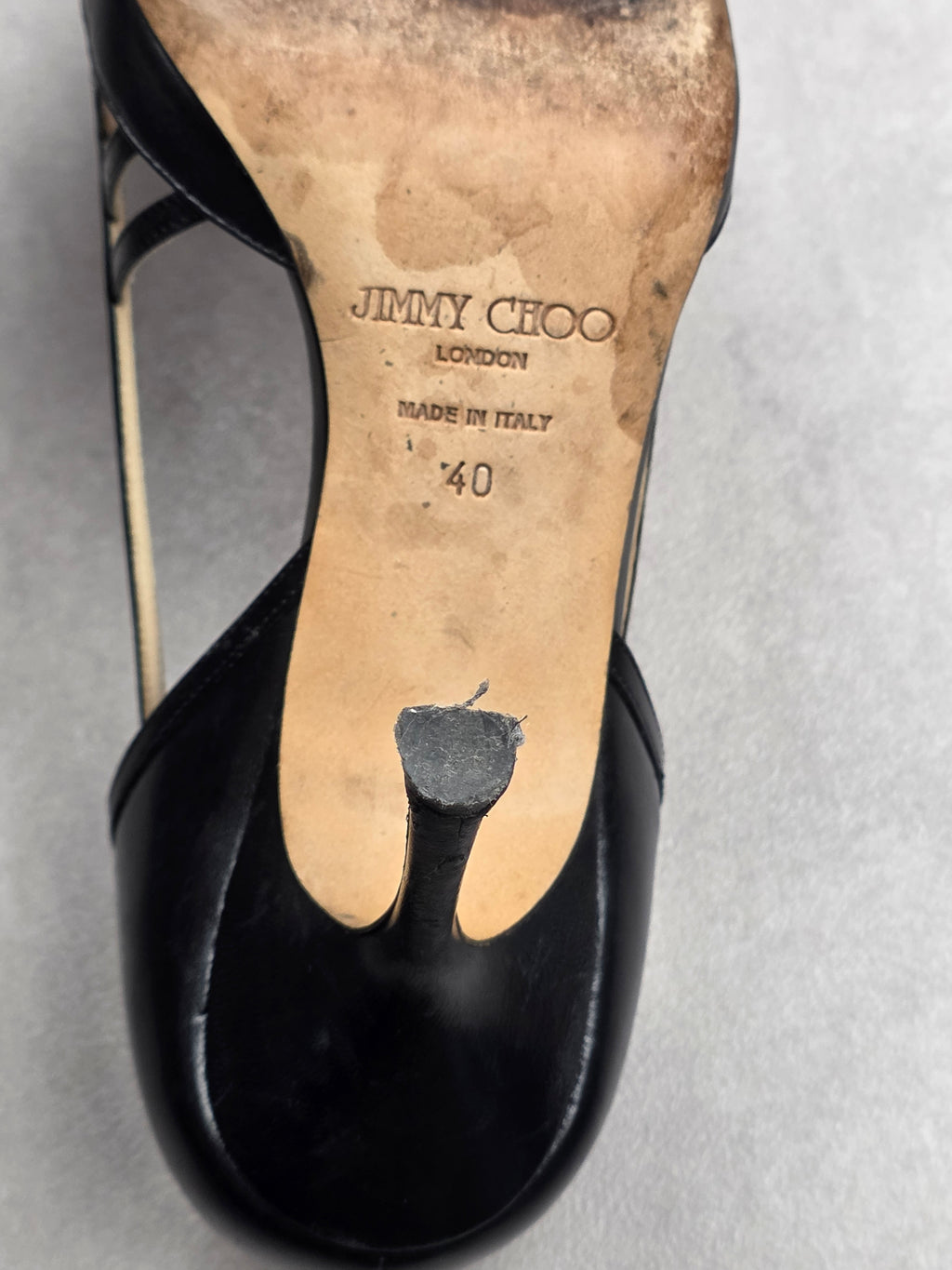 Talons ouverts pointus Jimmy Choo 40